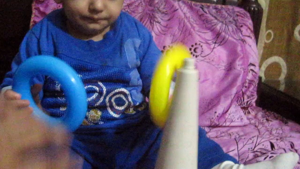 MVI_0799: Learning how to stack rings