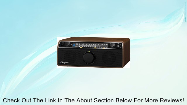 Sangean WR-12BT AM/FM/Bluetooth/AUX Analog Wooden Cabinet Receiver (Dark Walnut) Review