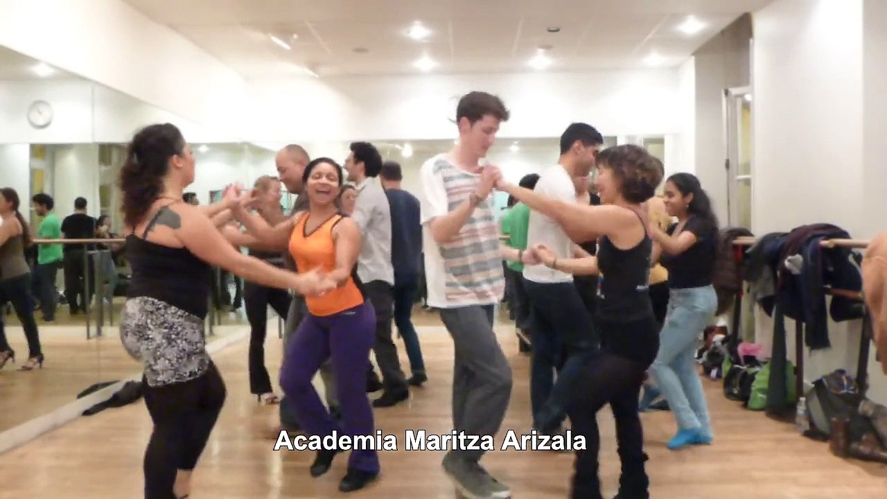 salsa colombienne à Paris-Maritza dec 2014