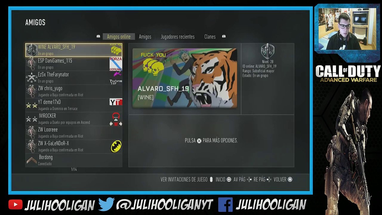 DIRECTO subiendo niveles a tope - Call of Duty: Advanced Warfare