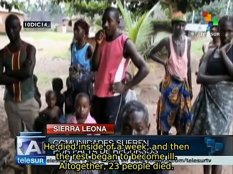 Sierra Leone combats Ebola amidst deep poverty