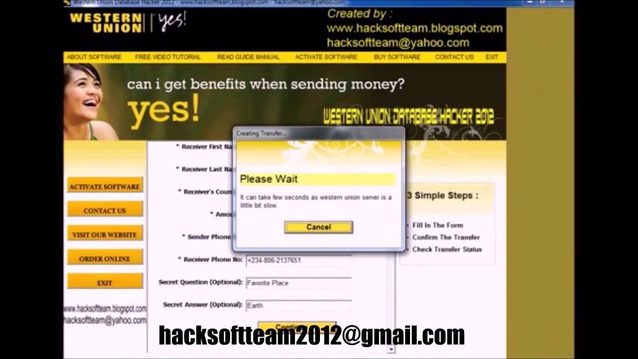 Western Union Bug - Updated With Mtcn Proofs