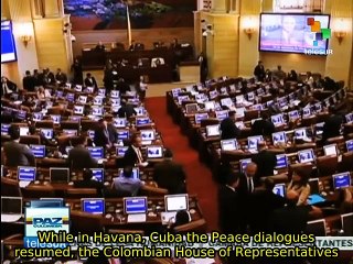 Colombian legislators approve reform on military criminal jurisdiction