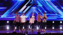 Sam Callahan works out with Kingsland Road for this Samsung Video Diary - The X Factor UK 2013 - Official Channel