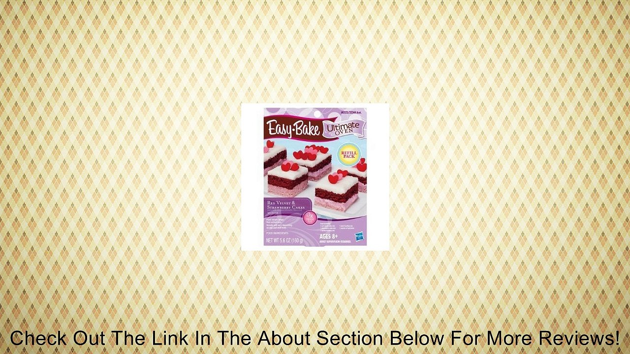 Easy-Bake Red Velvet & Strawberry Cakes Refill Pack 5.6 oz Review