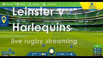 Streaming Leinster vs Harlequins Rugby live online