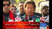 Imran Khan Media Talk Before Leaving For Karachi