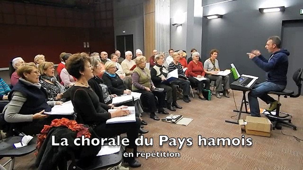 Pays hamois : La Chorale en répétition avant deux concerts