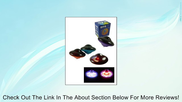 UFO Universe Light-up Musical LED Spinning Top Review
