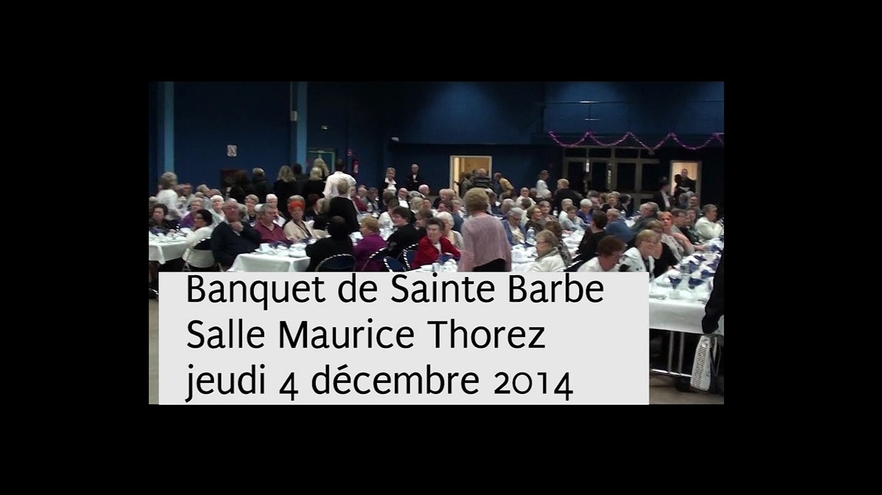 SALLAUMINES - Banquet de la Sainte Barbe - 4/12/2014