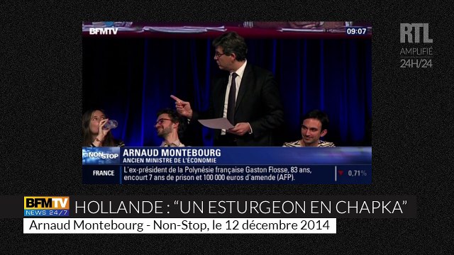 Arnaud Montebourg sur François Hollande : les esturgeons ne portent pas de chapka