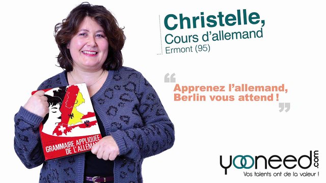 cours d'allemand à Ermont (95120 _ Val d'Oise) avec Christelle - Yooneed
