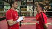 Boxers Paul Smith (Liverpool) and Anthony Crolla (Manchester United) debate who's the better team.