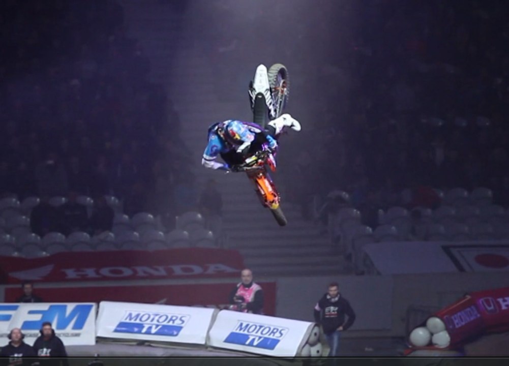 Mat Rebeaud Flair @ SX Paris Lille 2014 with BLACKLINER