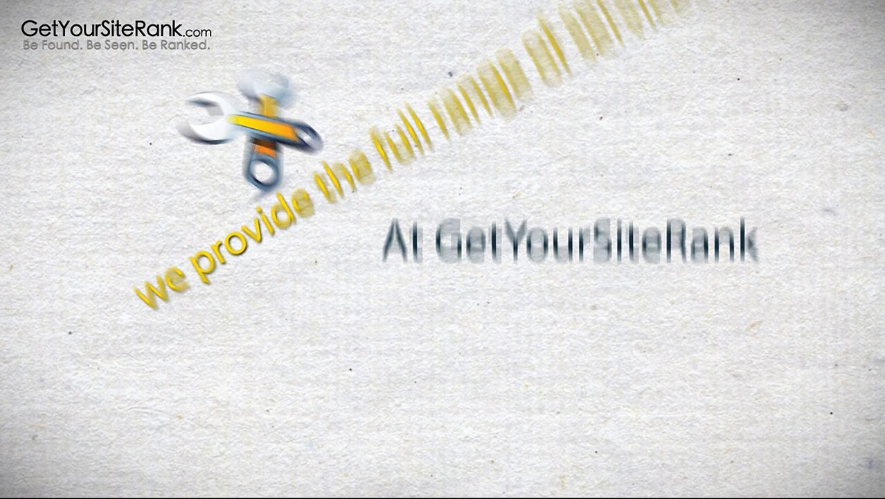 SEO consultants | Internet marketing services | GetYourSiteRank