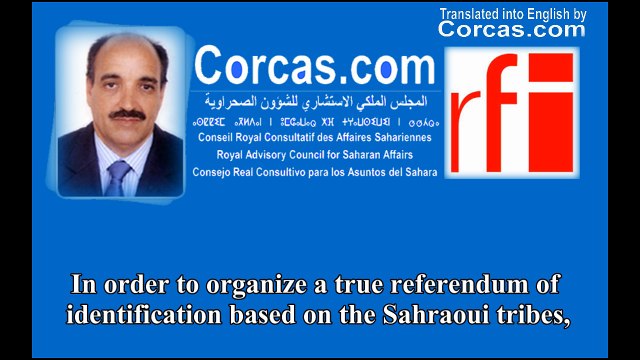 CORCAS chairman interviewed by RFI