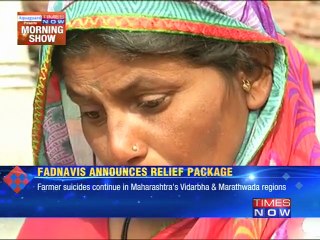 Drought hit, farmers commit suicide