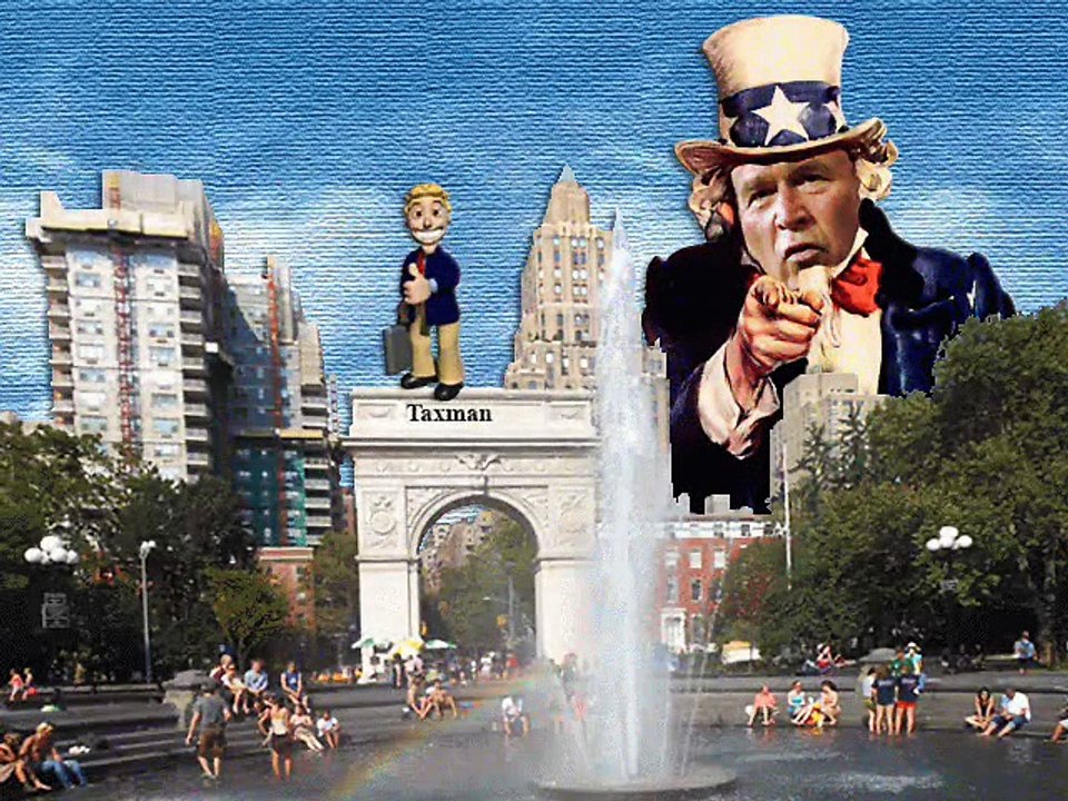 GEORGE HARRISON & ERIC CLAPTON ... Taxman