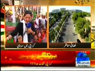 Excellent Reply Of Girl On ‘Ek Din Karachi Band Hone Se Kiya Faida Hoga’