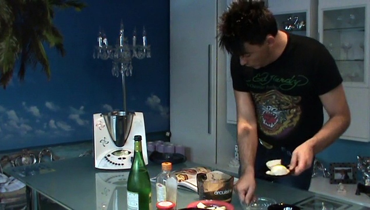 Spargel Garnelen an Pasta