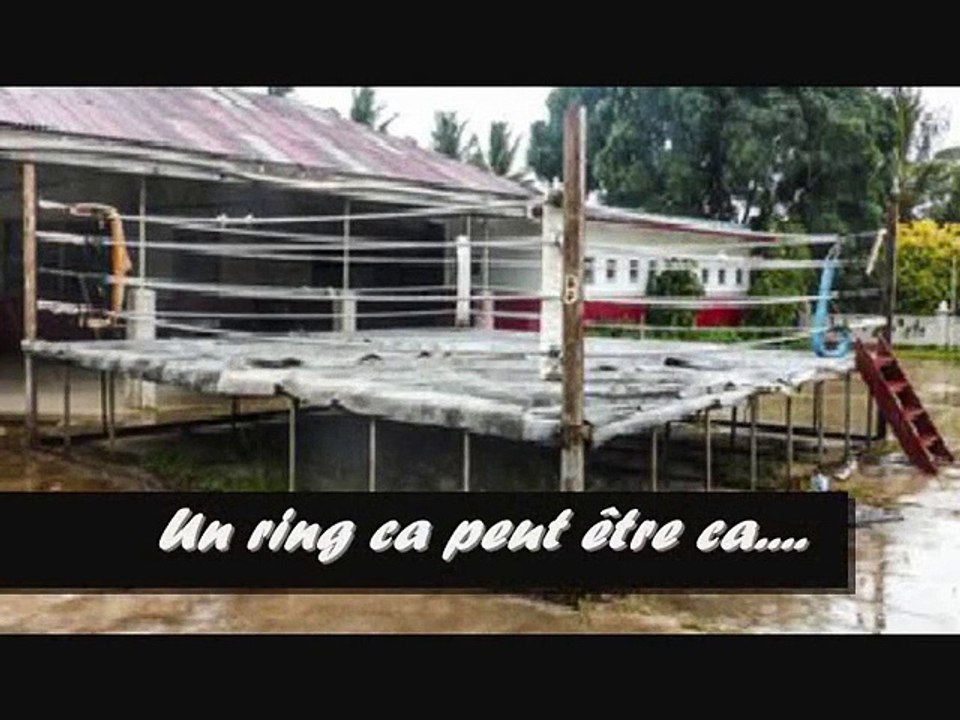 RING DE BOXE, FABRICATION FRANCAISE, GARANTIE A VIE