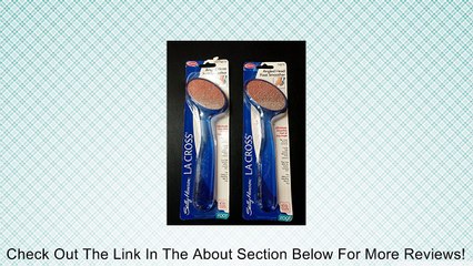 Sally Hansen LA CROSS Angled Head Foot Smoother 74879 (2 Pack) Review