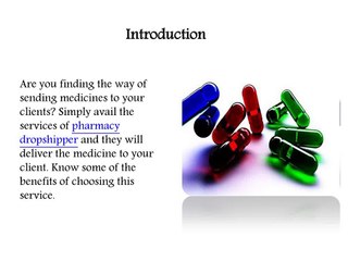 Why to Appoint a Pharmacy Dropshipper