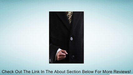 Men's Single Breasted Black Wool Cashmere Full Length Topcoat Review