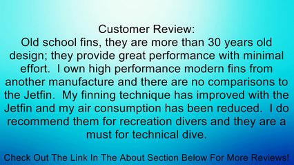 ScubaPro Jet Fin in Black Review