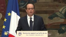 Fin de vie : Hollande promet  « une grande avancée » de la loi