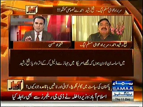 Arrest Rana Sanaullah, Give me Police, Rana's Henchmen will be found from his House :- Sheikh Rasheed