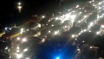 Traffic jam Faizabad to Khana Pull