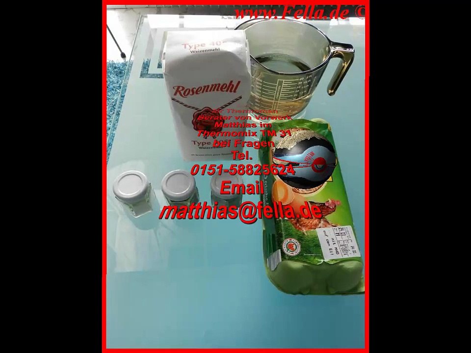 Thermomix TM 31 Mr Thermoman Matthias macht Spätzleteig