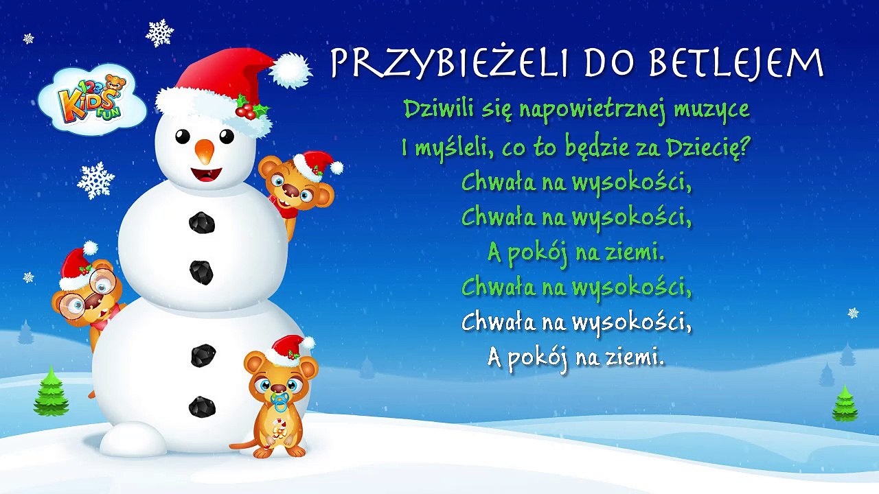 Przybieżeli do Betlejem - Polskie Kolędy - karaoke