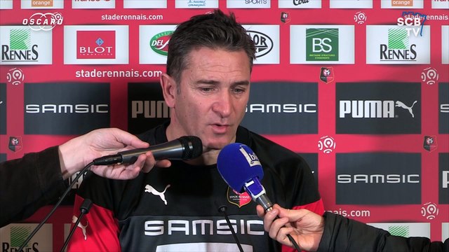 Bastia-Rennes : Conf. d'avant-match de P. Montanier