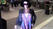 Paris Hilton Stops To Greet Fans After Returning From India
