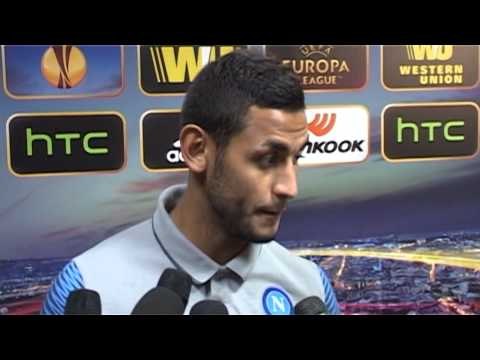 Europa League - Napoli-Slovan 3-0: intervista a Ghoulam (11.12.14)
