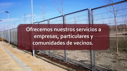 Intercerco - Cerramientos pistas de fútbol Madrid - Instalaciones marquesinas de aparcamiento