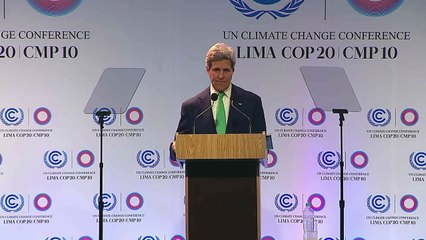 Kerry faz apelo por acordo na COP 20