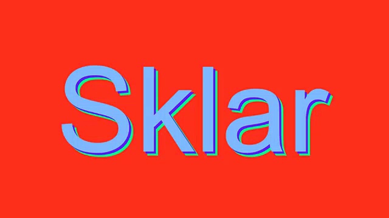 How to Pronounce Sklar