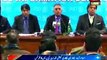 Islamabad Chairman Privatisation Commission Mohammad Zubair's press conference