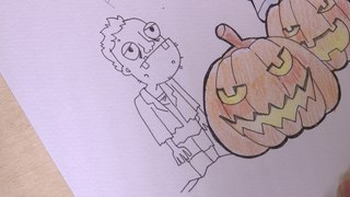 Illustration Halloween 3-5 : Zombie