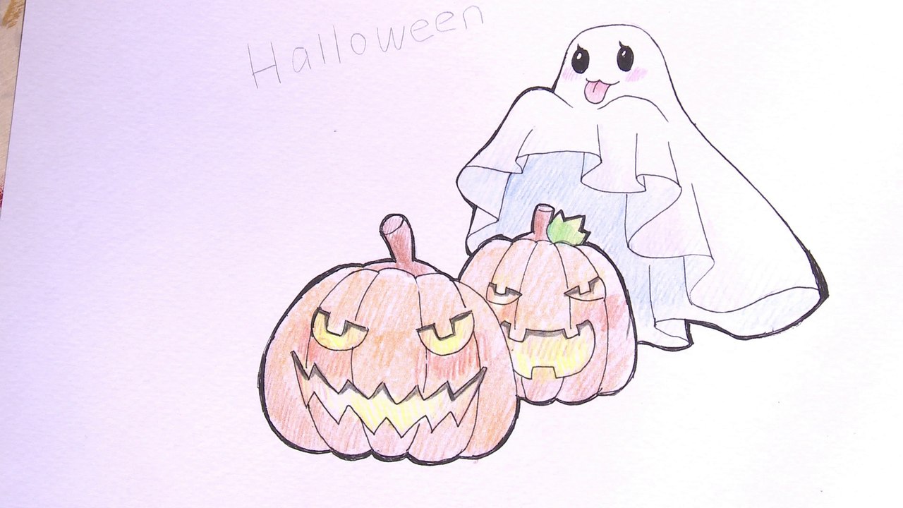 Illustration Halloween 1-5 : Fantôme