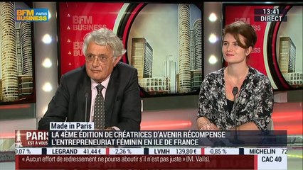 Made in Paris de Patrice Simounet, Île-de-France Active et Faustine Zanetta-Monti, lauréate du concours Créatrice d'Avenir - 12/12
