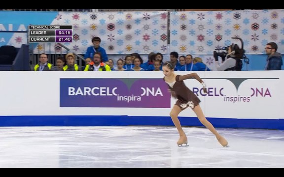 Evgenia Medvedeva JGP Final Barcelona 2014 FS