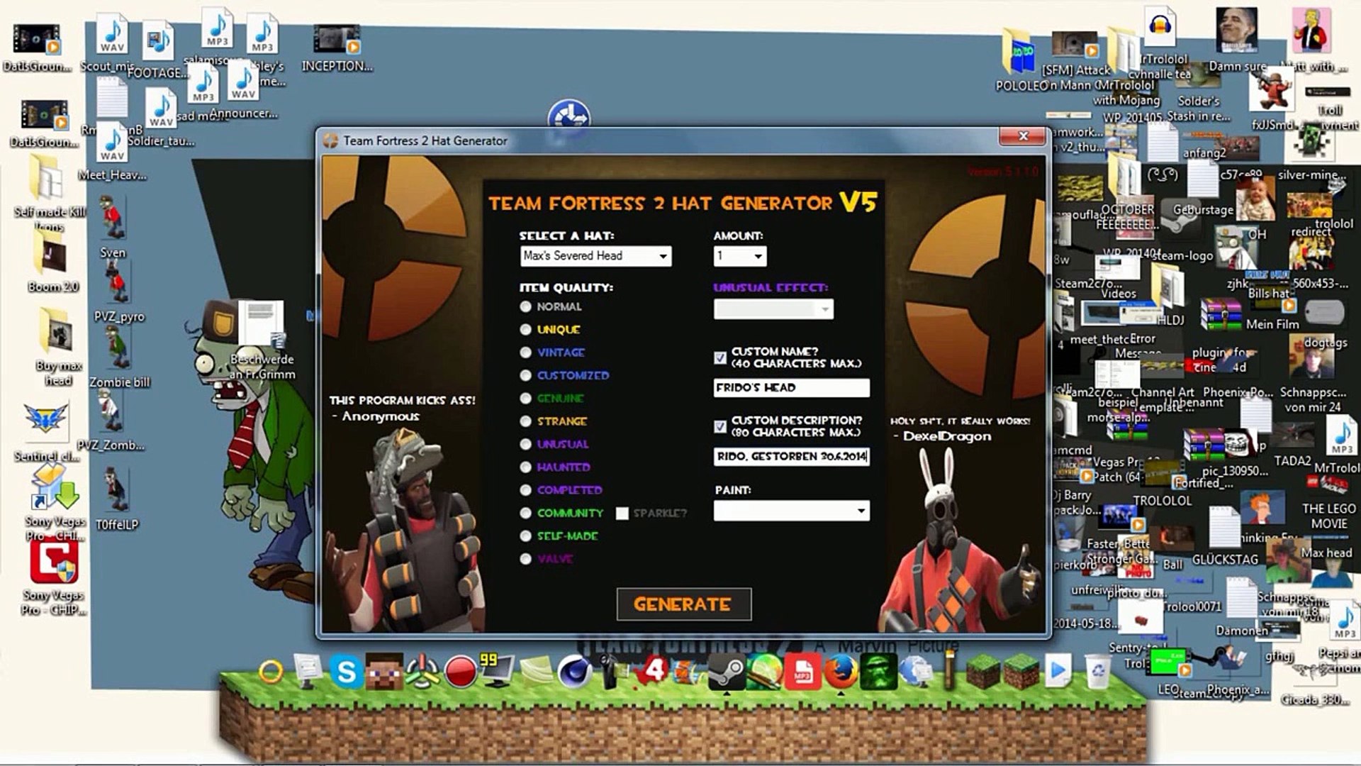 Team Fortress 2 Item Hack - Get any tf2 item - video Dailymotion