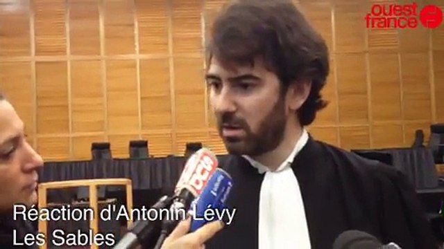 Procès Xynthia : la réaction d'Anthony Levy