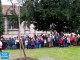 Troyes : les élèves de l'école Jules Ferry plantent l'arbre de la laïcité
