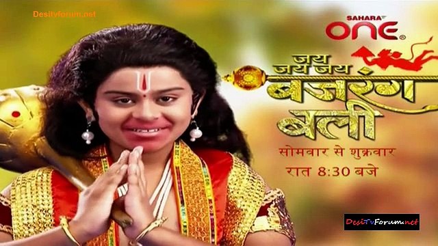 Jai Jai Jai Bajarangbali 12th December 2014 Video Watch Online Pt2