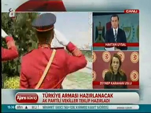 Zeynep Karahan Uslu, 12 Aralık 2014, A Haber, Devlet Armasının Belirlenmesi